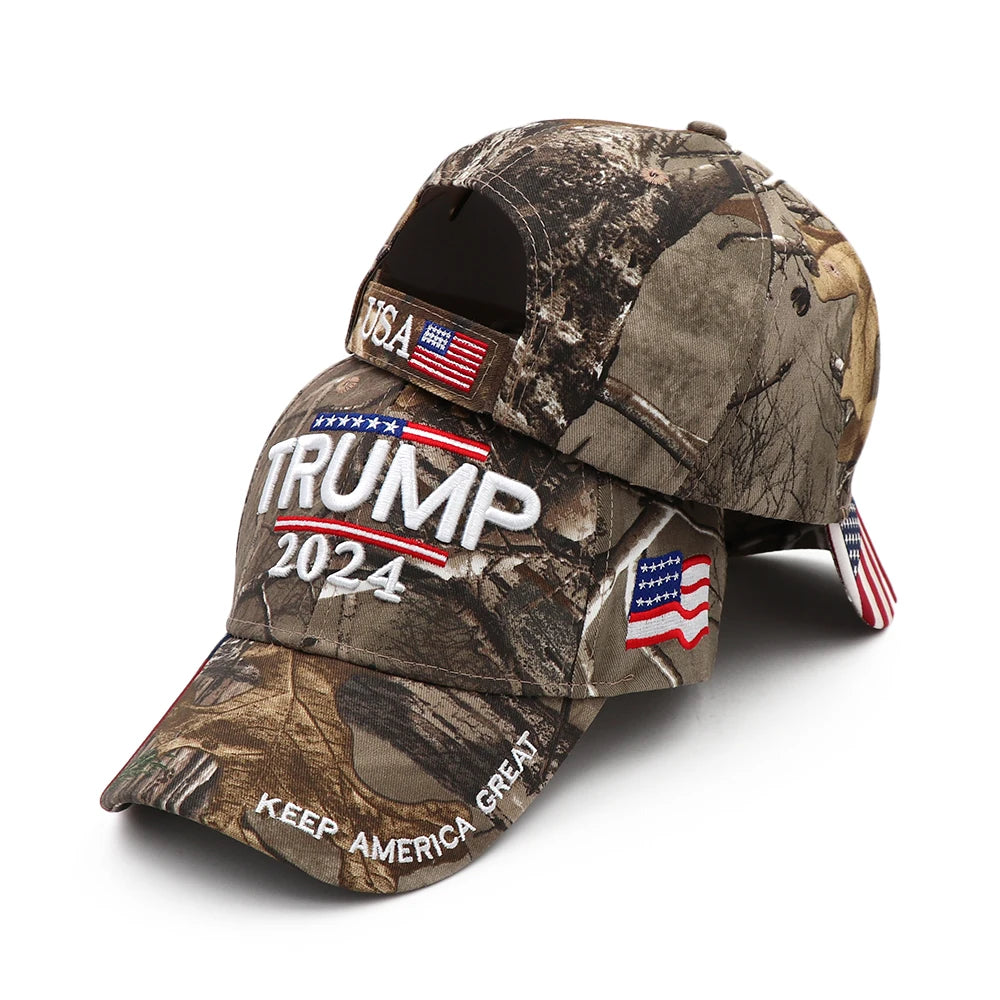 Donald Trump Hat Take America Back MAGA USA Embroidery Adjustable Baseball Cap