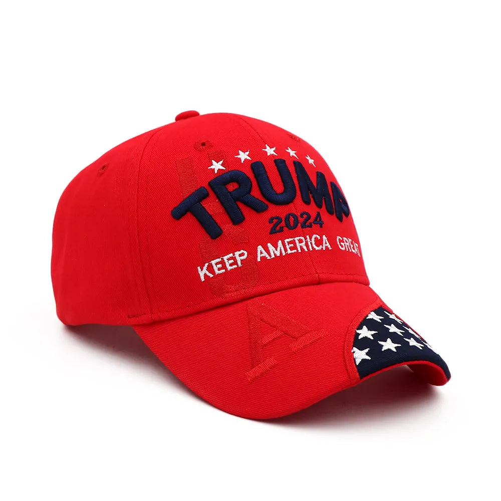 Donald Trump Hat Take America Back MAGA USA Embroidery Adjustable Baseball Cap
