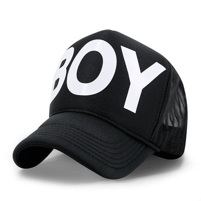 Hats Men Cool Hiphop Punk Rock Truck Cap Women Fashion Mesh Baseball Caps