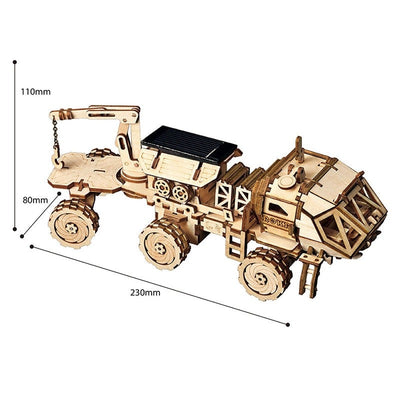 DIY 3D Wooden Puzzle Gear Model Building Kit 3D Puzzle STEM Toys Gifts