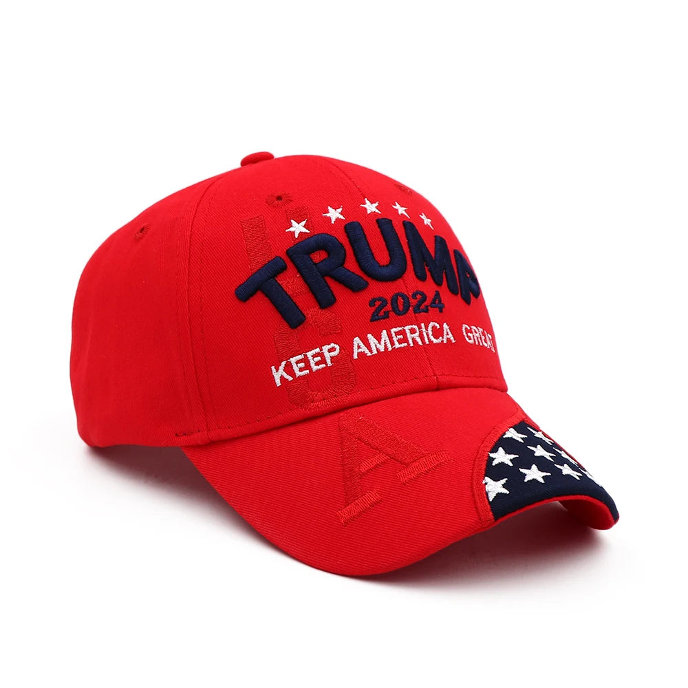 Donald Trump Hat Take America Back MAGA USA Embroidery Adjustable Baseball Cap