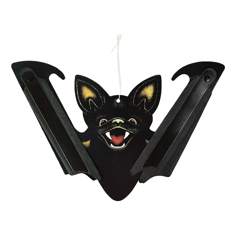 Paper Bat Hanging Ornament Props for Halloween Decoration Festival Party Bar Haunted House Decor Indoor Outdoor
