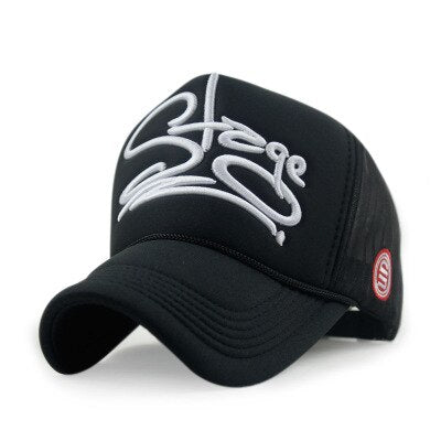 Hats Men Cool Hiphop Punk Rock Truck Cap Women Fashion Mesh Baseball Caps