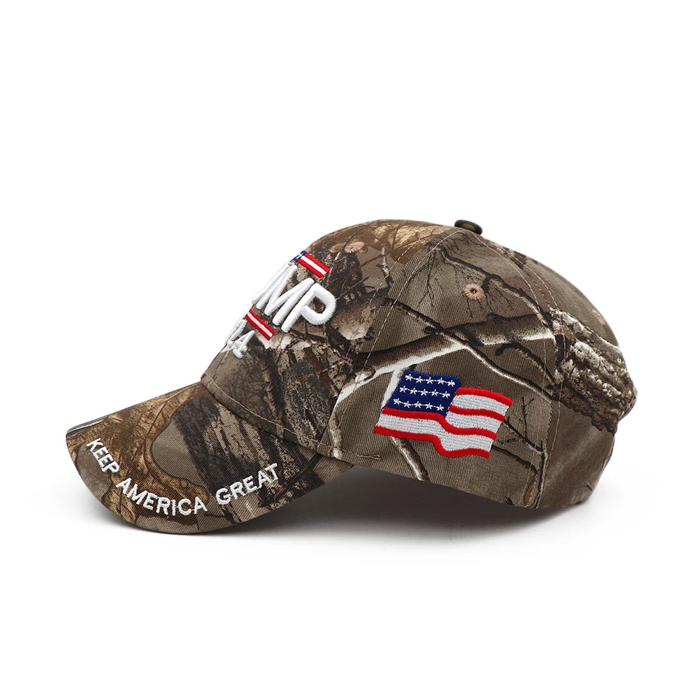 Donald Trump Hat Take America Back MAGA USA Embroidery Adjustable Baseball Cap