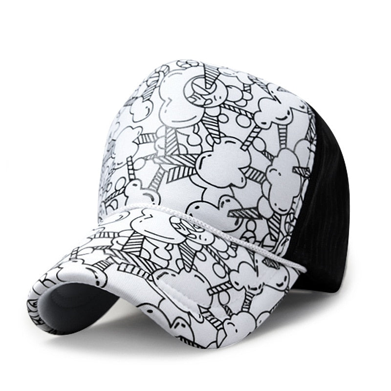 Hats Men Cool Hiphop Punk Rock Truck Cap Women Fashion Mesh Baseball Caps