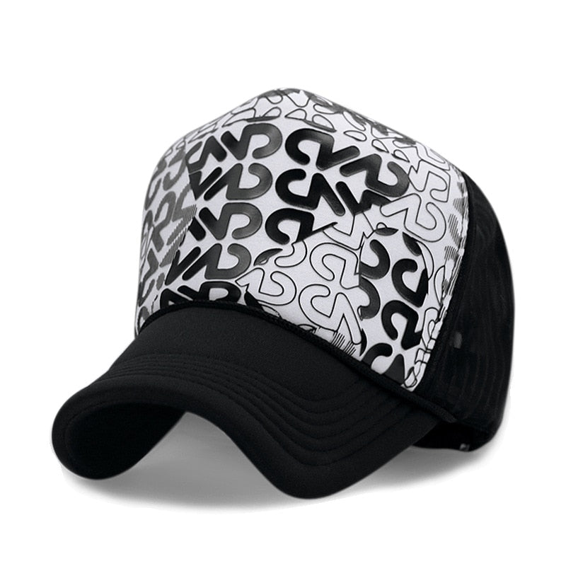 Hats Men Cool Hiphop Punk Rock Truck Cap Women Fashion Mesh Baseball Caps
