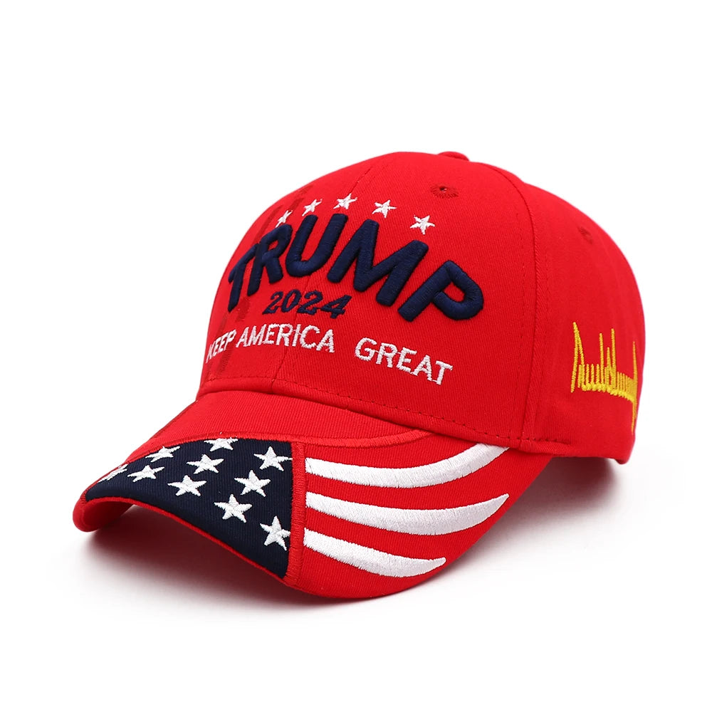 Donald Trump Hat Take America Back MAGA USA Embroidery Adjustable Baseball Cap