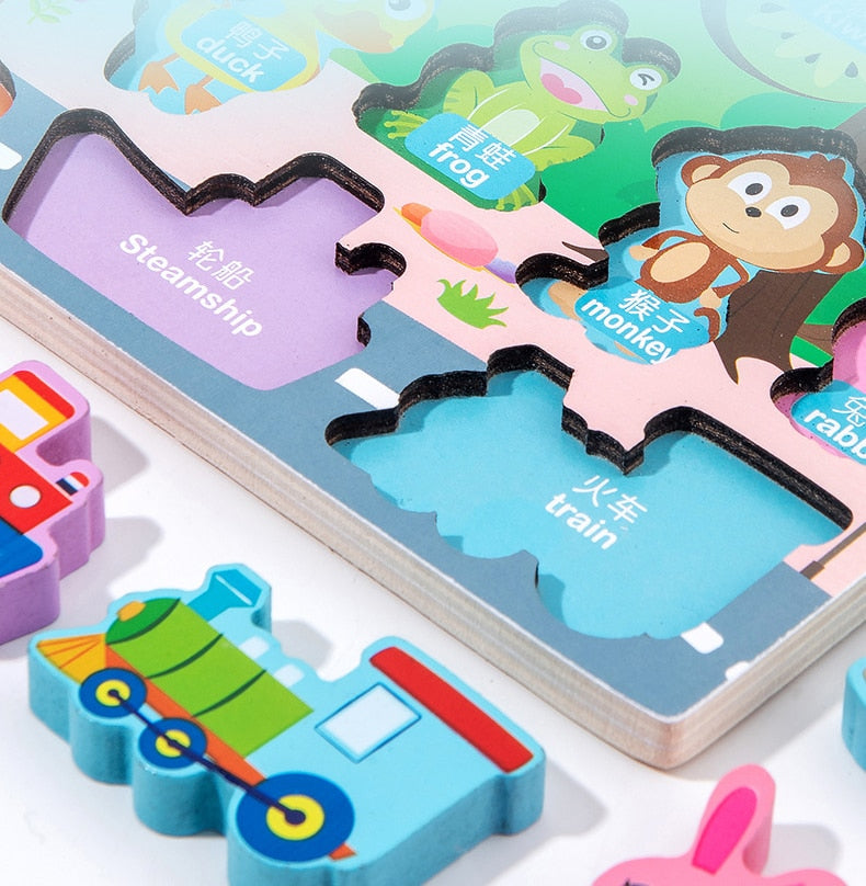 Montessori Educational Wooden Math Toys Children Busy Board Count Shape Colors Match Fishing Puzzle Learning Toys Gifts