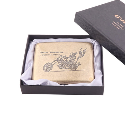 Cigarette Case with Gift Box for 20pcs Vintage Metal Cigarette Box