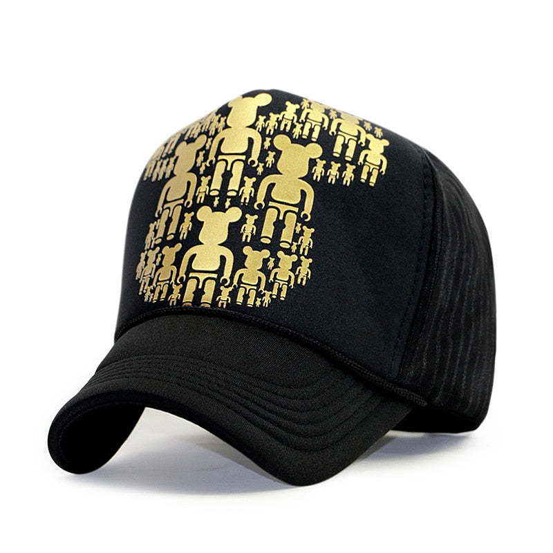 Hats Men Cool Hiphop Punk Rock Truck Cap Women Fashion Mesh Baseball Caps