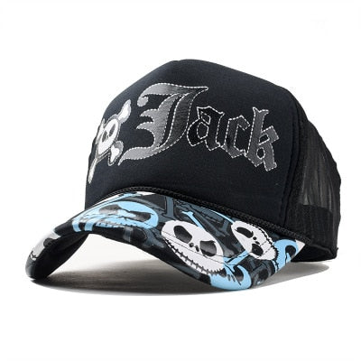 Hats Men Cool Hiphop Punk Rock Truck Cap Women Fashion Mesh Baseball Caps
