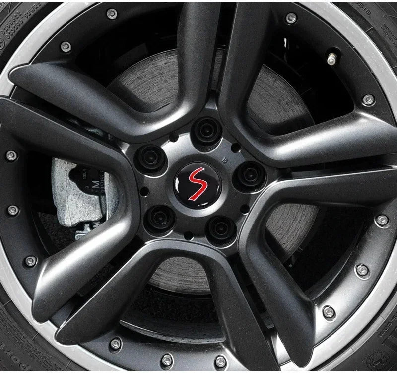 Car emblem Wheel hub Center Cap Badge covers For Mini Cooper S 2011 2012 2013 R56 R50 R53 F56 F55 R60 Accessories