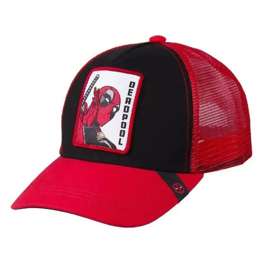 Deadpool & Wolverine Embroidery Hat Boy Women Baseball Cap Summer Sunhat Parent-child Cartoon Anime Outdoor Sport Shade Cap Gift