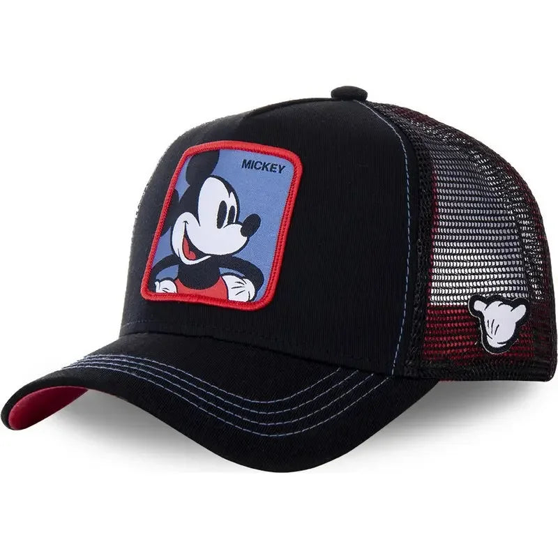 Anime Cartoon Cap High Quality Patch Draw Baseball Cap Men Trucker Hat