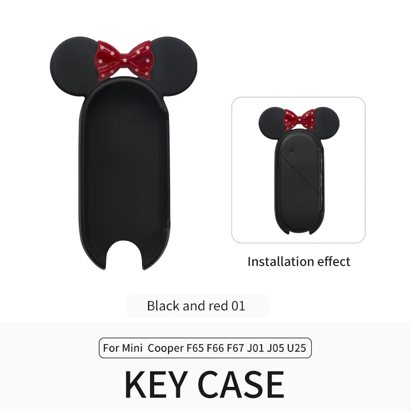 Car Key Case Protection Cover Shell For Mini Cooper S JCW F65 F66 F67 E/SE J01 Aceman J05 U25 Countryman Key Cover Accessories