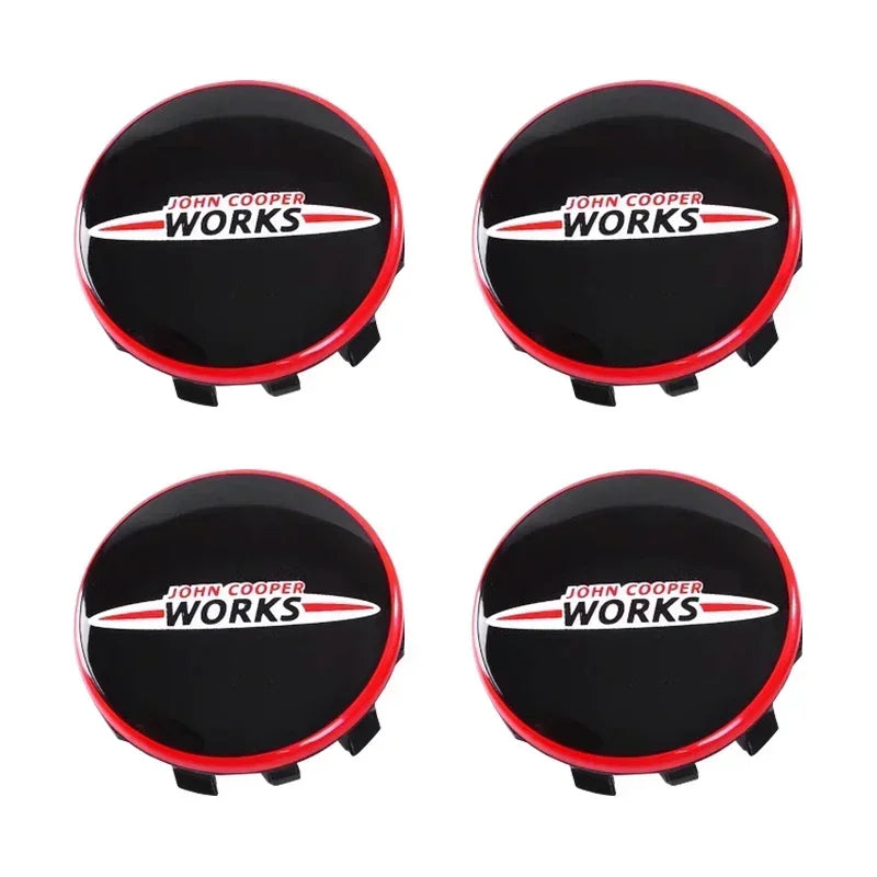Car emblem Wheel hub Center Cap Badge covers For Mini Cooper S 2011 2012 2013 R56 R50 R53 F56 F55 R60 Accessories