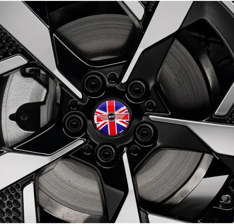 Car emblem Wheel hub Center Cap Badge covers For Mini Cooper S 2011 2012 2013 R56 R50 R53 F56 F55 R60 Accessories