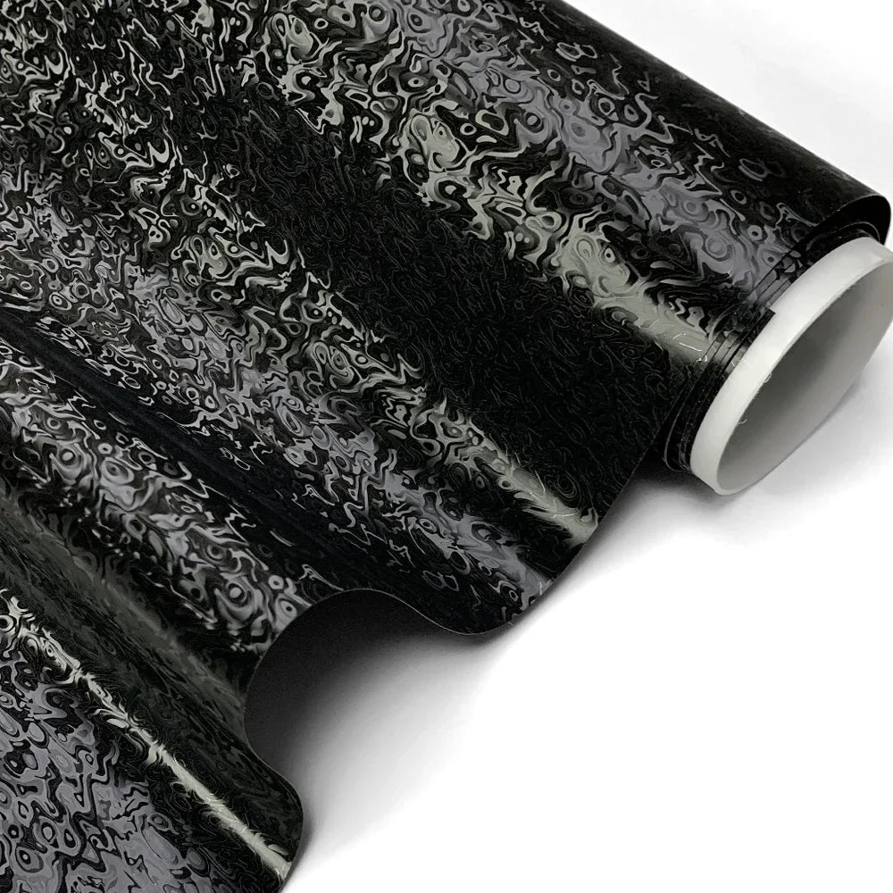 Carbon Vinyl Film DIY Waterproof Car Stickers Modified Vinyl Wrap Films Color Change Film for Auto Accessories