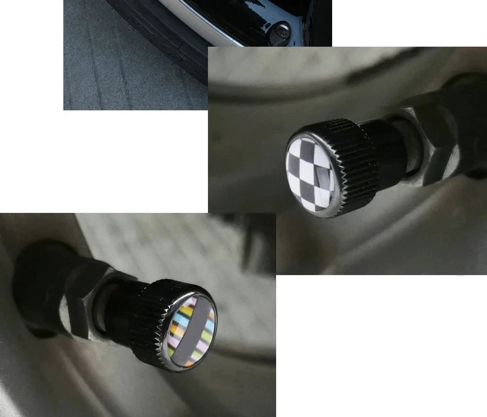 Wheel Tire Parts Valve Stem Caps Cover for MINI Countryman R60 F60 Clubman F54 R55 for MINI Cooper R56 F56 F55 R57 R58 R59 R61