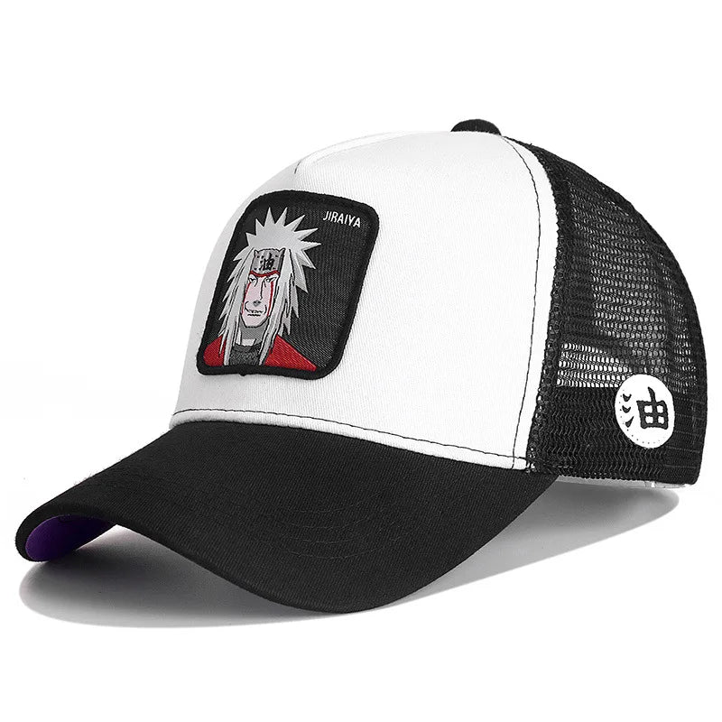 Naruto New Baseball Cap Uchiha Itachi Anime Styles Cap Men Women Hip Hop Dad Adjustable Mesh Hat Trucker Hat