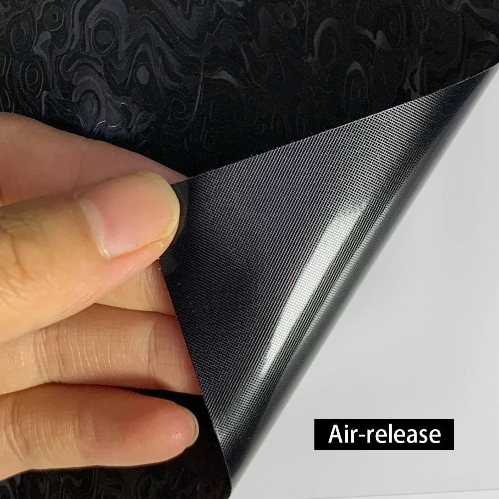 Carbon Vinyl Film DIY Waterproof Car Stickers Modified Vinyl Wrap Films Color Change Film for Auto Accessories