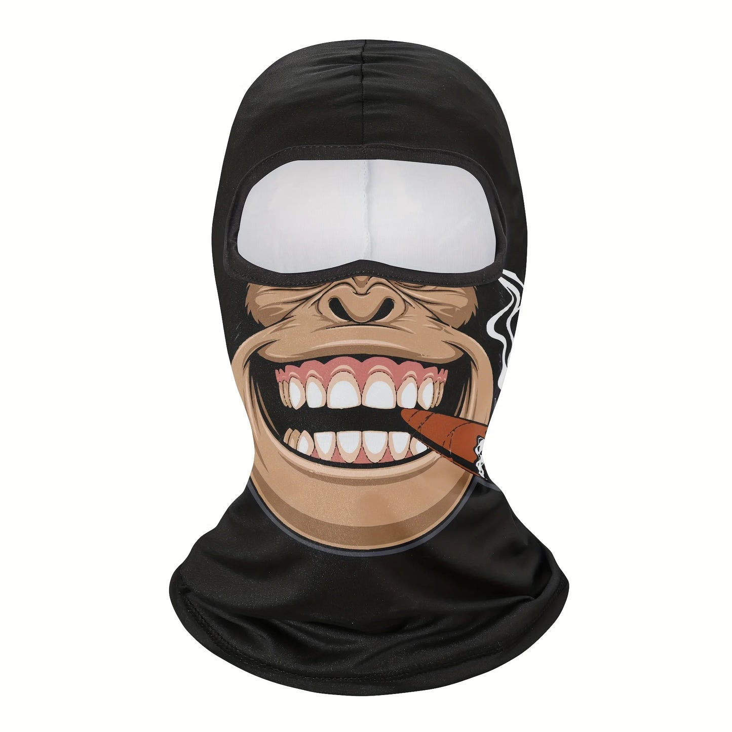 Face Mask Clown Ghost Skull Mask, Breathable Windproof, UV Sun Dust Protective Full Face Cover For Summer Sprin