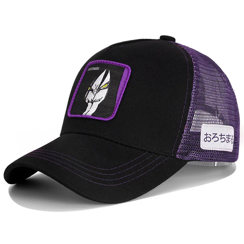 Naruto New Baseball Cap Uchiha Itachi Anime Styles Cap Men Women Hip Hop Dad Adjustable Mesh Hat Trucker Hat