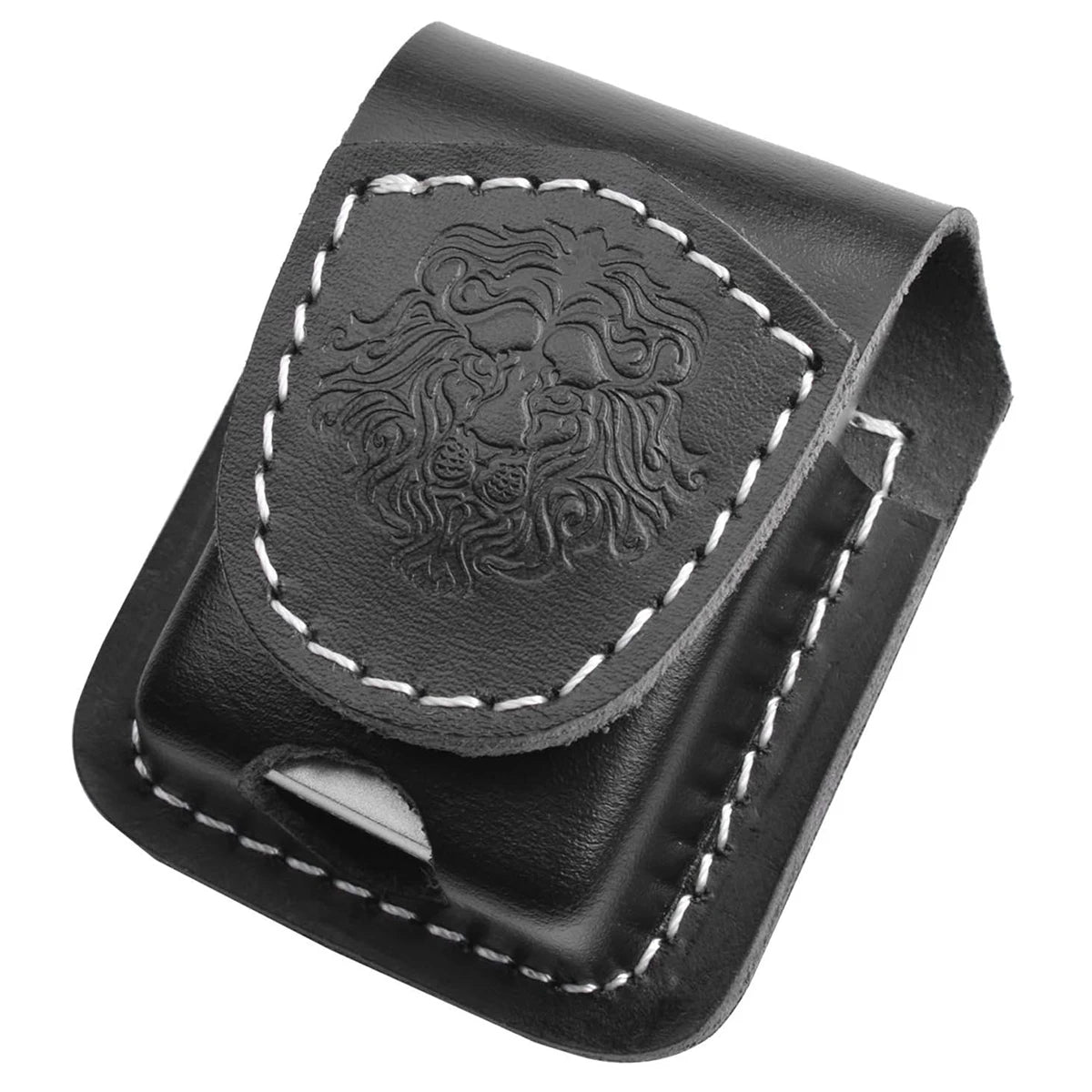 PU Leather Lighter Storage Case, Compact Outdoor Camping Hiking Accessory