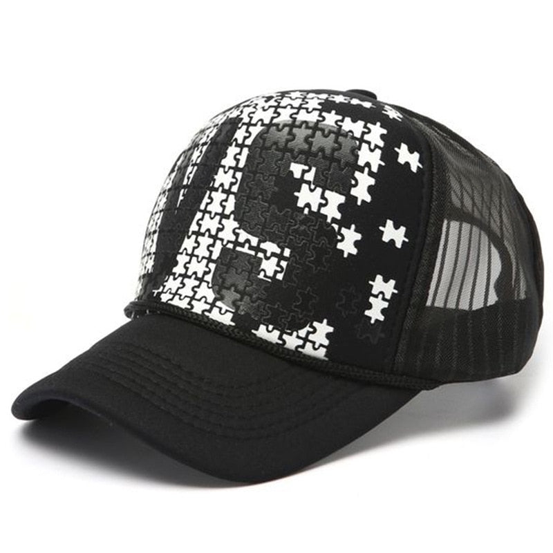 Hats Men Cool Hiphop Punk Rock Truck Cap Women Fashion Mesh Baseball Caps