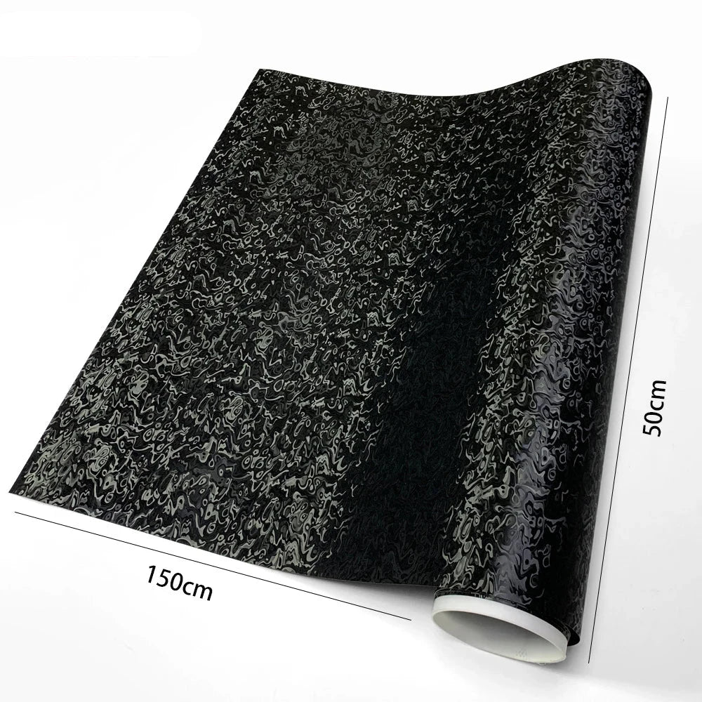 Carbon Vinyl Film DIY Waterproof Car Stickers Modified Vinyl Wrap Films Color Change Film for Auto Accessories
