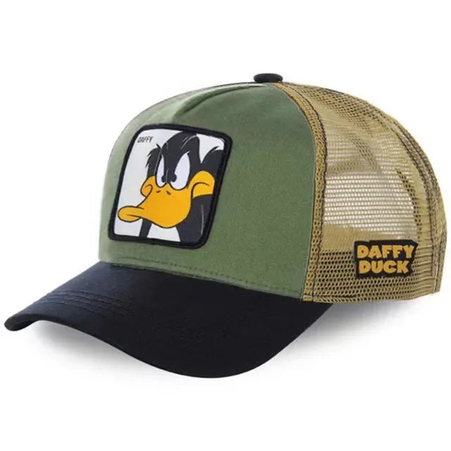 Anime Cartoon Cap High Quality Patch Draw Baseball Cap Men Trucker Hat