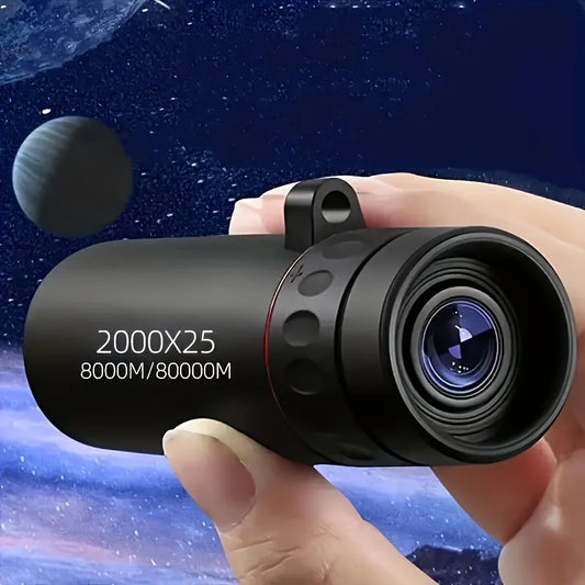 Hd Monocular Telescope - Compact, Portable Scope For Hunting, Travel, Concerts & Fishing