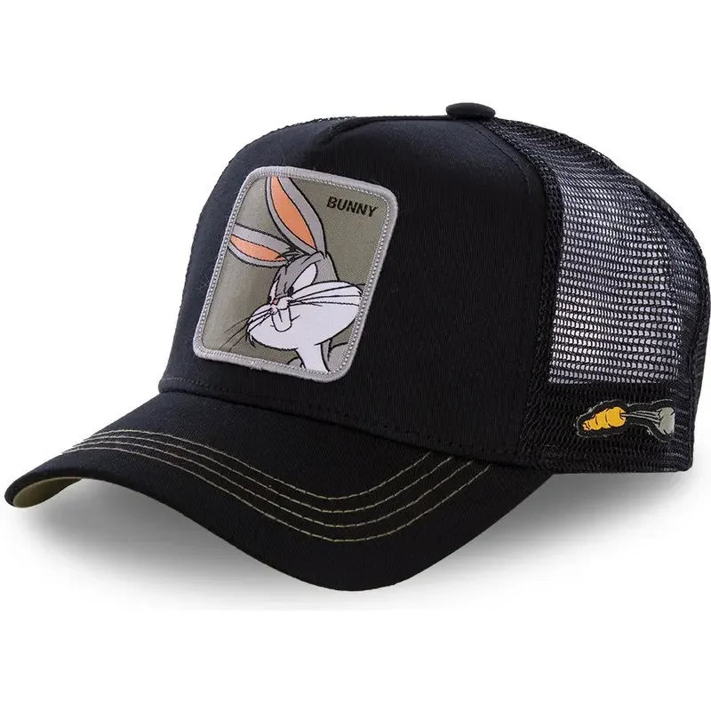 Anime Cartoon Cap High Quality Patch Draw Baseball Cap Men Trucker Hat