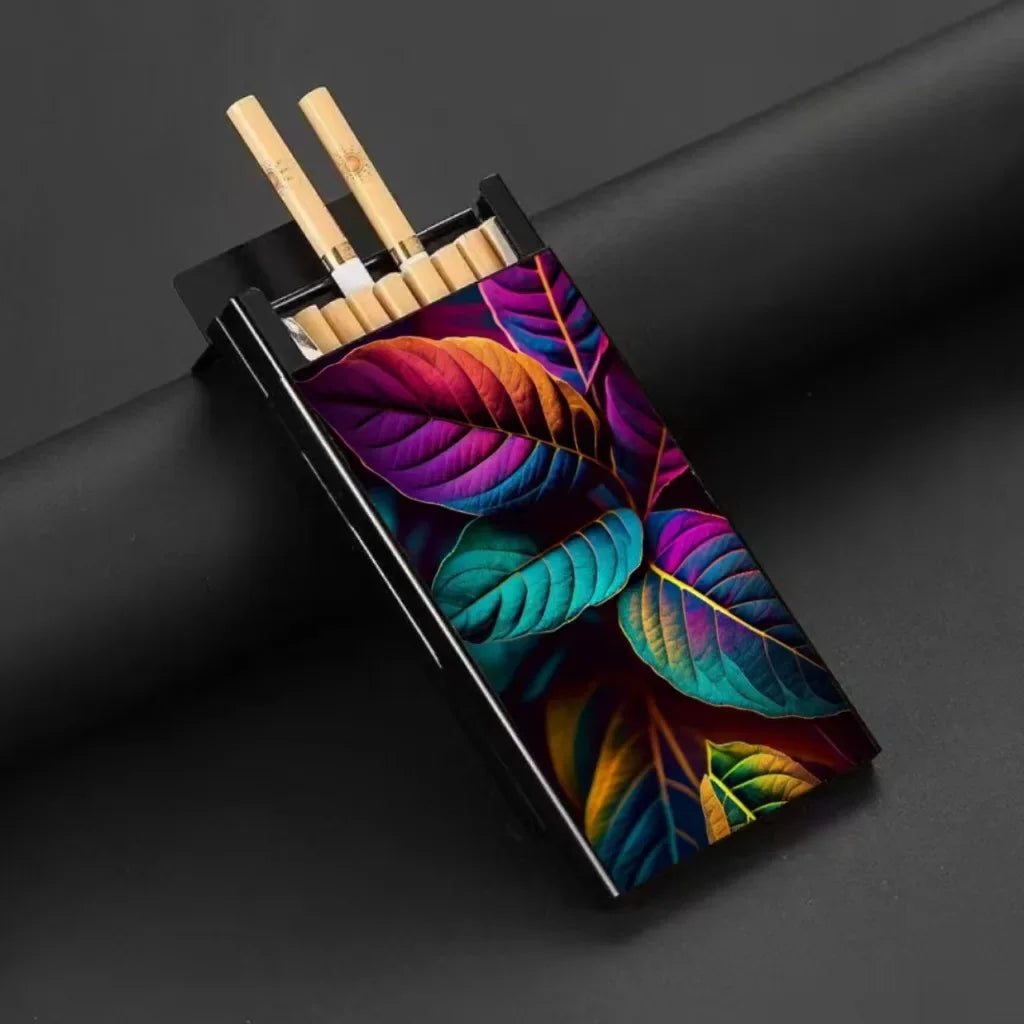 Cigarette Box Creative Personalized Cigarette Box Painted and Creative Picture Cigarette Box Beautiful Pattern
