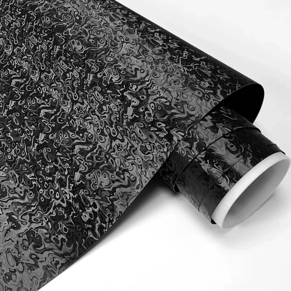 Carbon Vinyl Film DIY Waterproof Car Stickers Modified Vinyl Wrap Films Color Change Film for Auto Accessories
