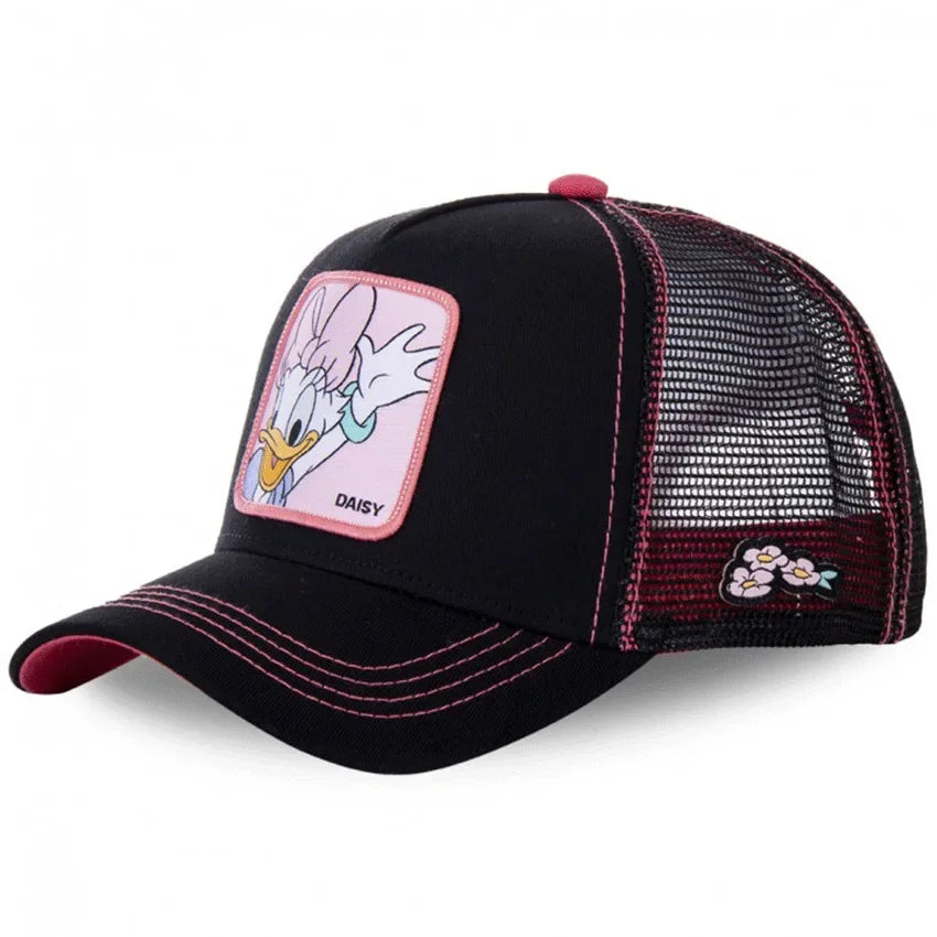 Anime Cartoon Cap High Quality Patch Draw Baseball Cap Men Trucker Hat