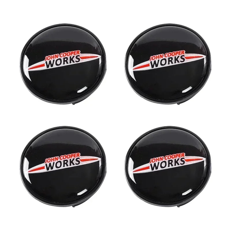 Car emblem Wheel hub Center Cap Badge covers For Mini Cooper S 2011 2012 2013 R56 R50 R53 F56 F55 R60 Accessories