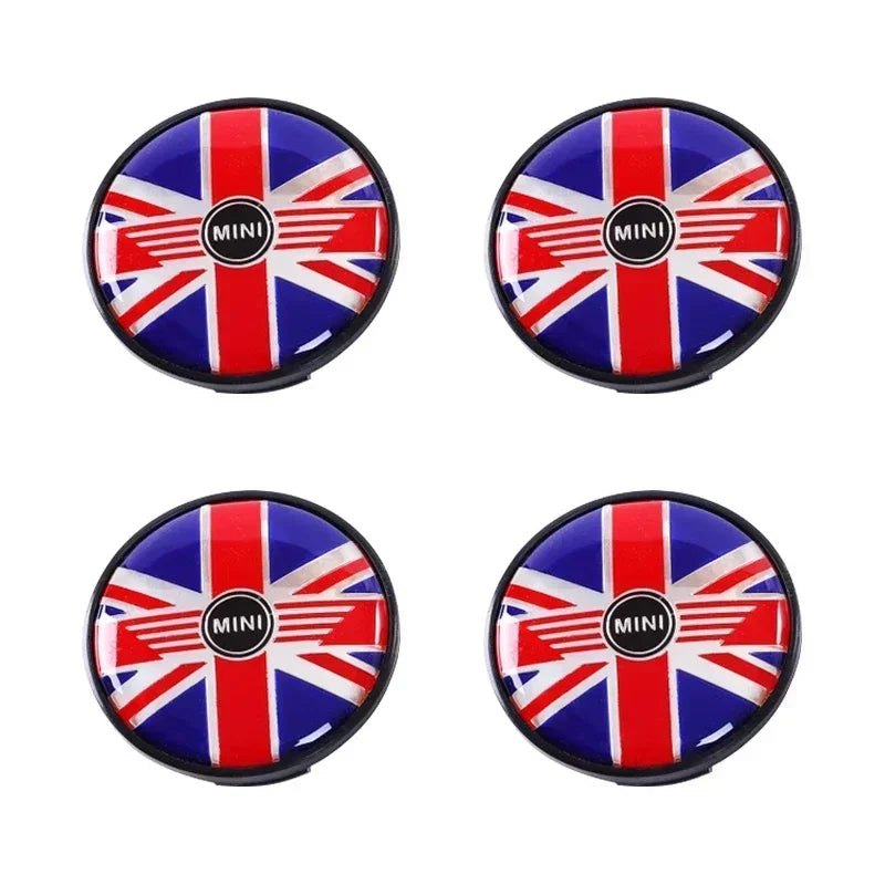 Car emblem Wheel hub Center Cap Badge covers For Mini Cooper S 2011 2012 2013 R56 R50 R53 F56 F55 R60 Accessories