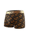 Underwear ice non-trace antibacterial breathable quick dry trend printing summer boys thin style boxer briefs