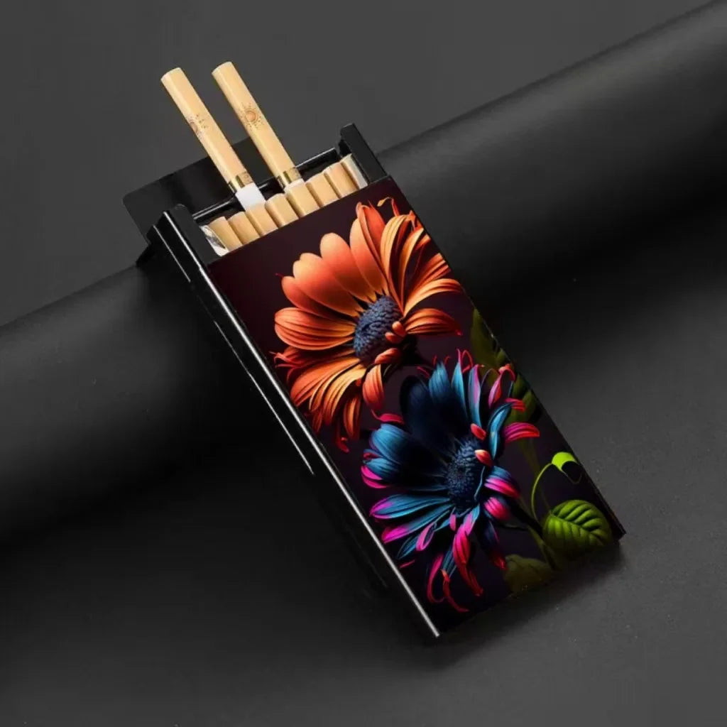 Cigarette Box Creative Personalized Cigarette Box Painted and Creative Picture Cigarette Box Beautiful Pattern