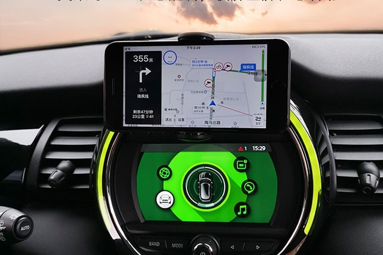 Infrared Sensor Automatic Qi Fast Wireless Car Phone Charger for Mini Cooper S JCW One F54 F55 F56 F60
