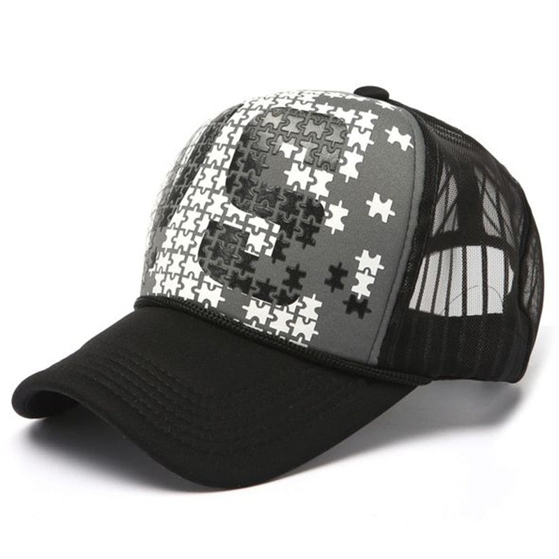 Hats Men Cool Hiphop Punk Rock Truck Cap Women Fashion Mesh Baseball Caps