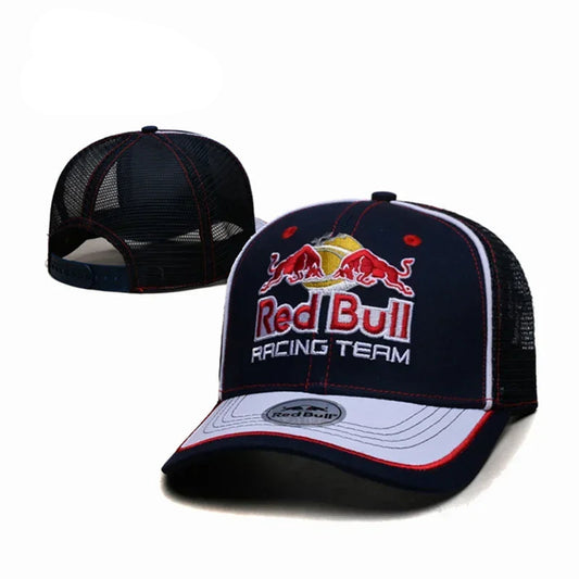 Red Bull Baseball Hat Embroidered Red Bull Sun Hat High Quality Street Trendy Brand Sports Hat