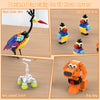 The Bird Peluche Building Block Educational DIY Toys Flying Balloon House Model For Kid Birthday Gifts