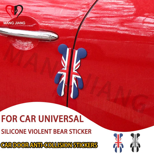 Car Door Edge Protector Strips Car Anti-collision Anti-scratch Silica Gel Stickers Accessories