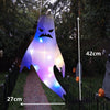 Halloween Outdoor Light Hanging Ghost Halloween Party Dress Up Glowing Spooky Lamp Horror Props Home Bar Decoration