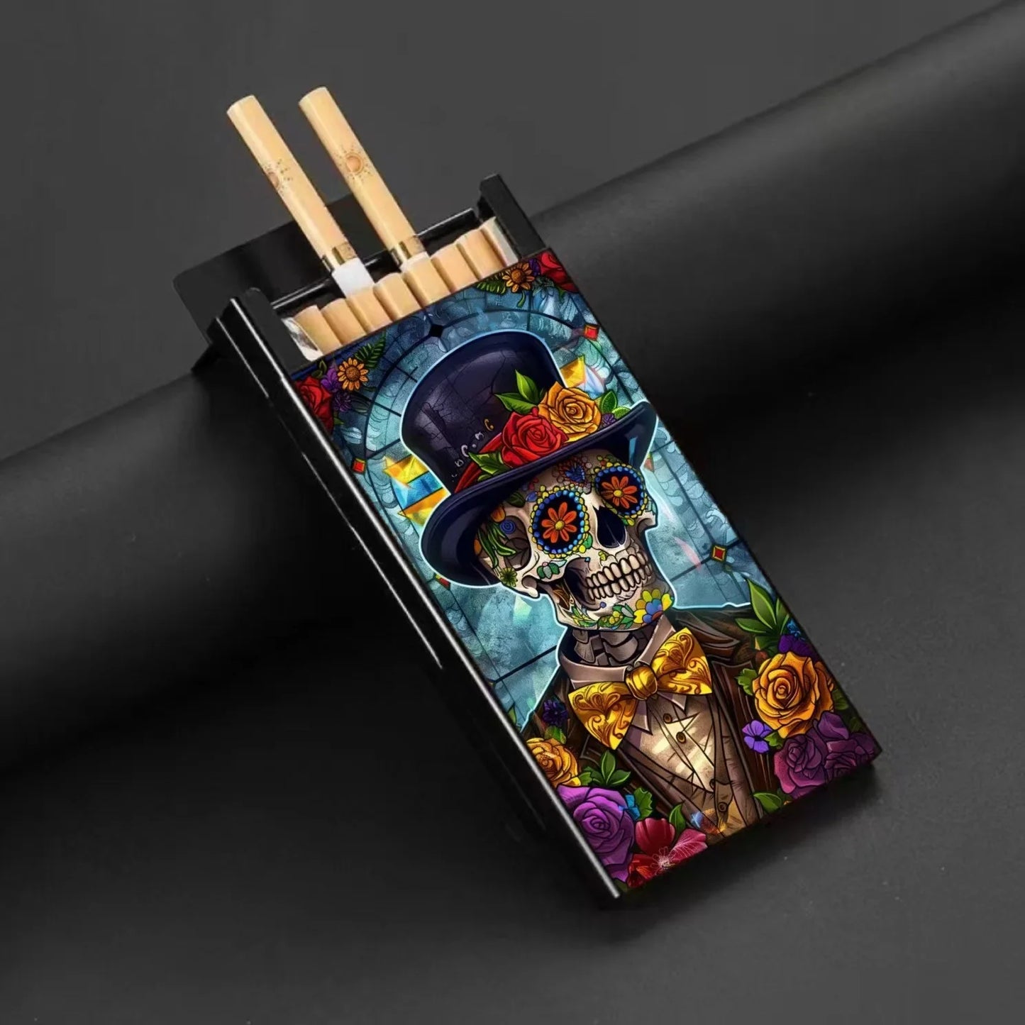 Cigarette Box Creative Personalized Cigarette Box Painted and Creative Picture Cigarette Box Beautiful Pattern