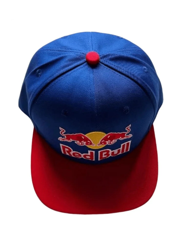 Red Bull baseball cap for spring and autumn outdoor adjustable casual hat, sun protection hat