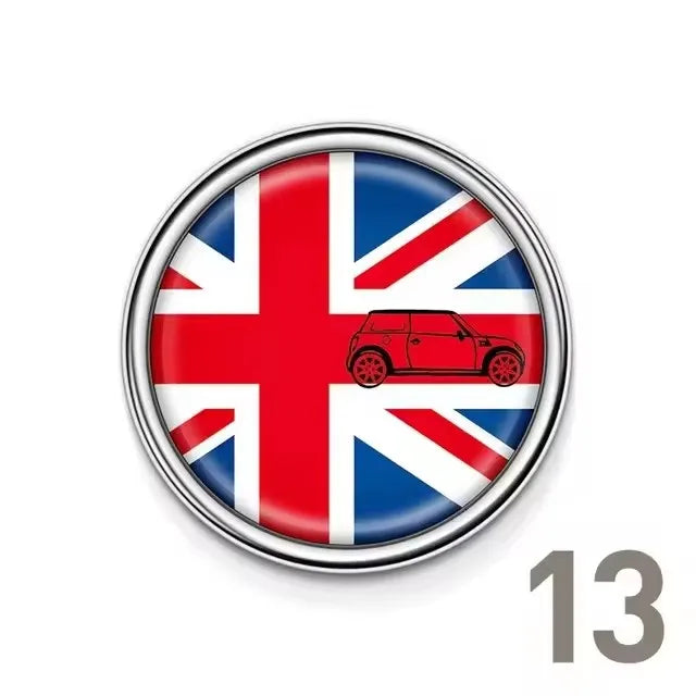 Metal Car Side Rear Sticker Window Badge for MINI COOPER JCW F56 F60 R60 R61 F60 Cooper S Countryman Paceman Decoration