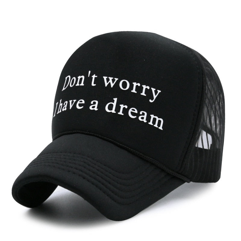 Hats Men Cool Hiphop Punk Rock Truck Cap Women Fashion Mesh Baseball Caps